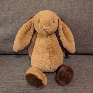 Jellycat Original Bashful Patchwork Brown Bunny